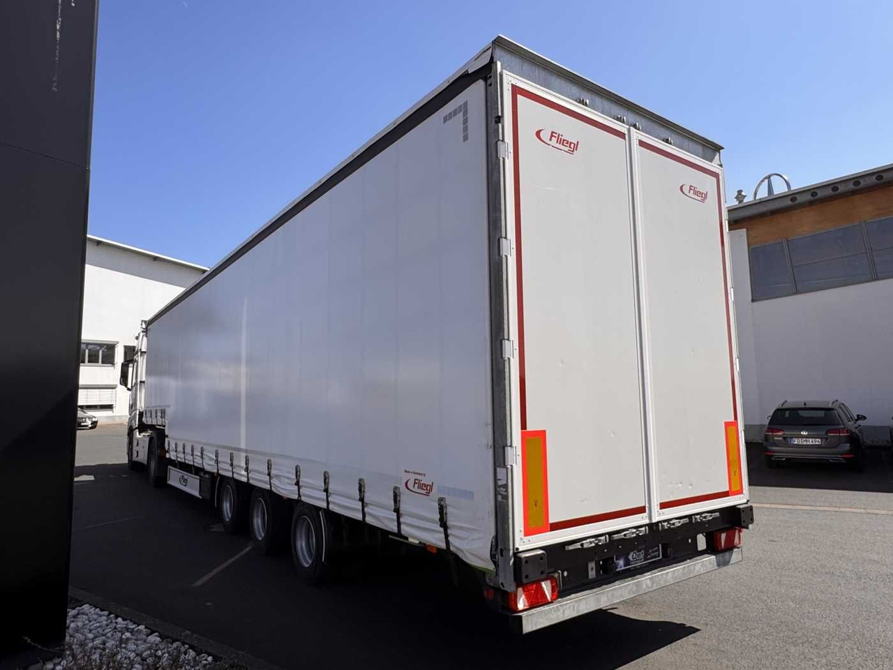 Semirremolque góndola rebajadas Fliegl SDS 350 Schiebeplane+Verdeck XL SAF 20.900Km: foto 7