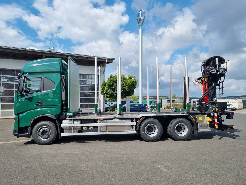 Iveco X-WAY AS300X57ZP ON+ 6x4 Palfinger Epsilon M12 Z - Camión forestal, Camión grúa: foto 4 Iveco X-WAY AS300X57ZP ON+ 6x4 Palfinger Epsilon M12 Z - Camión forestal, Camión grúa: foto 4