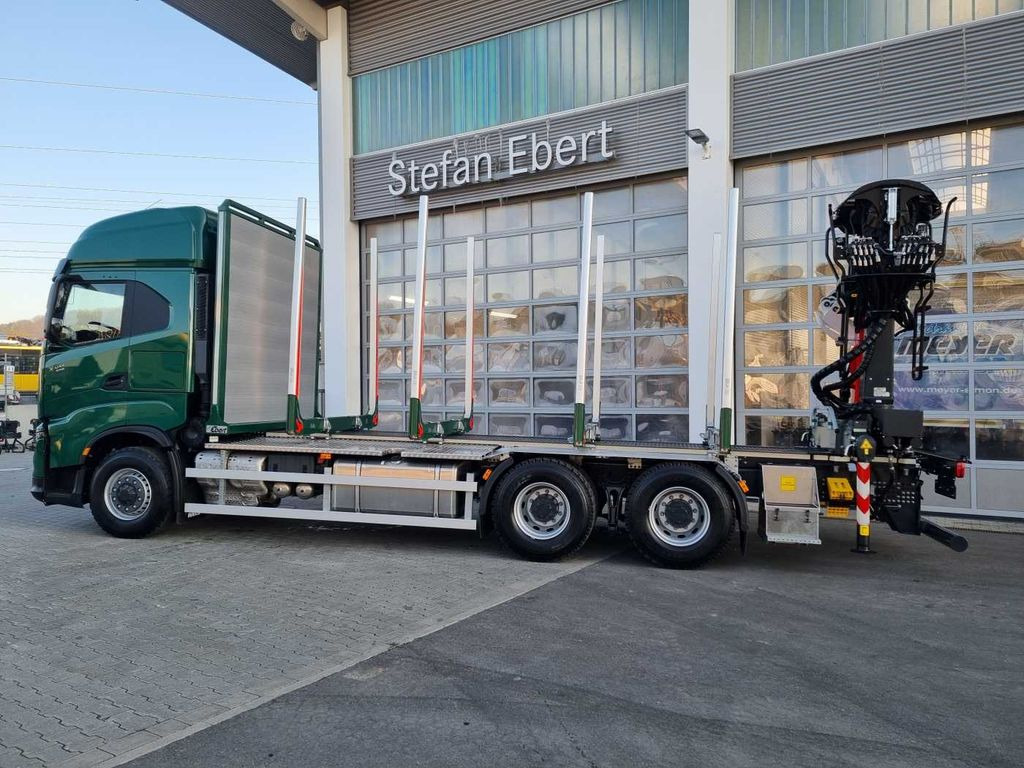 Camión forestal, Camión grúa nuevo Iveco X-Way AS300X57 Z/P HR ON+ 6x4 (6x6 Hi Traction): foto 15 Camión forestal, Camión grúa nuevo Iveco X-Way AS300X57 Z/P HR ON+ 6x4 (6x6 Hi Traction): foto 15