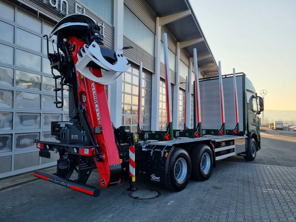 Camión forestal, Camión grúa nuevo Iveco X-Way AS300X57 Z/P HR ON+ 6x4 (6x6 Hi Traction): foto 10 Camión forestal, Camión grúa nuevo Iveco X-Way AS300X57 Z/P HR ON+ 6x4 (6x6 Hi Traction): foto 10