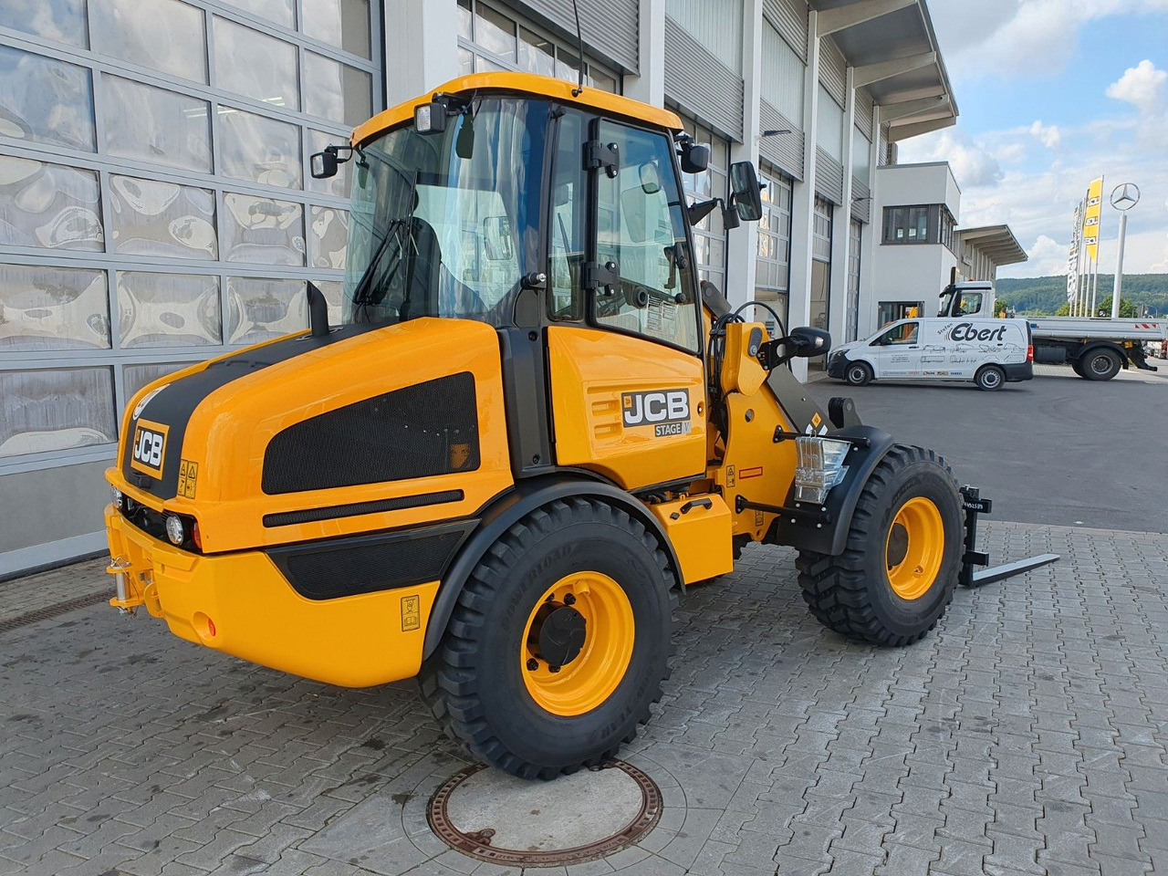 JCB 407 SV / Neufahrzeug / Gabel - Cargadora de ruedas: foto 3 JCB 407 SV / Neufahrzeug / Gabel - Cargadora de ruedas: foto 3