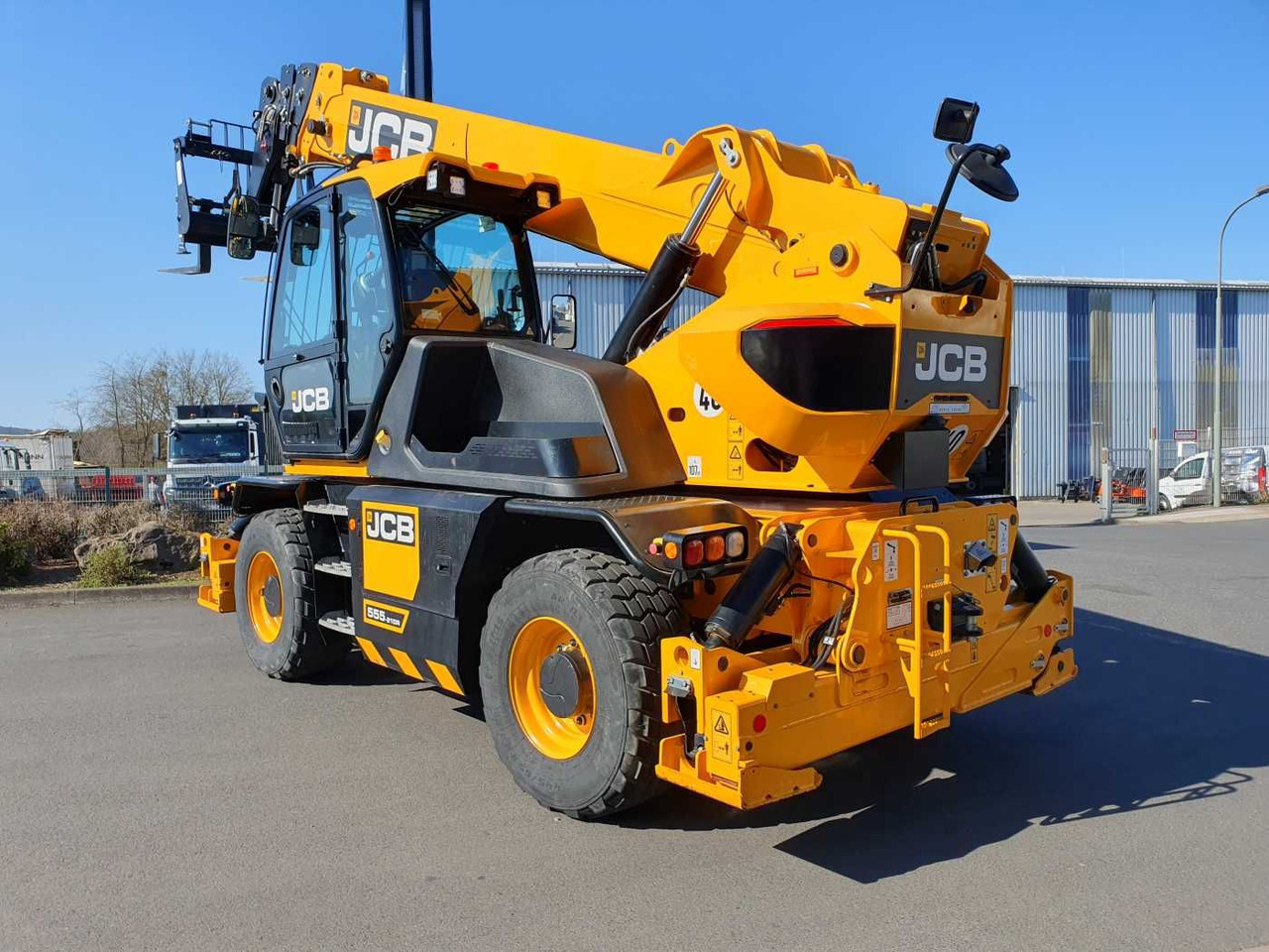 JCB 555P210R / nur 169h / Gabel / Wind / Arbeitskorb - Cargadora de ruedas: foto 3 JCB 555P210R / nur 169h / Gabel / Wind / Arbeitskorb - Cargadora de ruedas: foto 3
