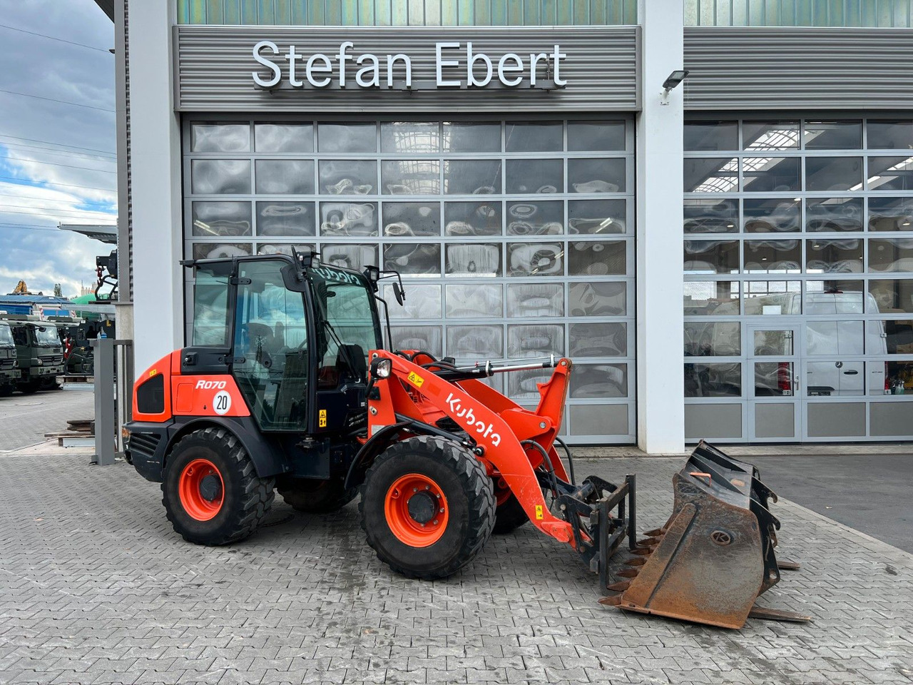 Kubota R070 / Gabel & Schaufel / nur 1.869h! - Cargadora de ruedas: foto 1 Kubota R070 / Gabel & Schaufel / nur 1.869h! - Cargadora de ruedas: foto 1