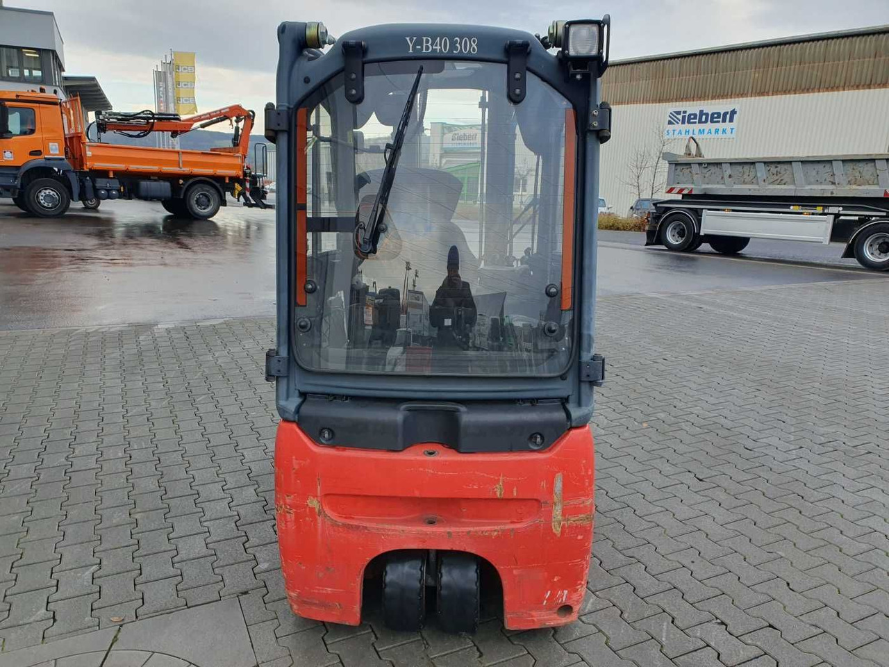 Linde E18 - 01 / Triplex: 4.50m! / SS / nur 5.672h! - Carretilla elevadora eléctrica: foto 5 Linde E18 - 01 / Triplex: 4.50m! / SS / nur 5.672h! - Carretilla elevadora eléctrica: foto 5