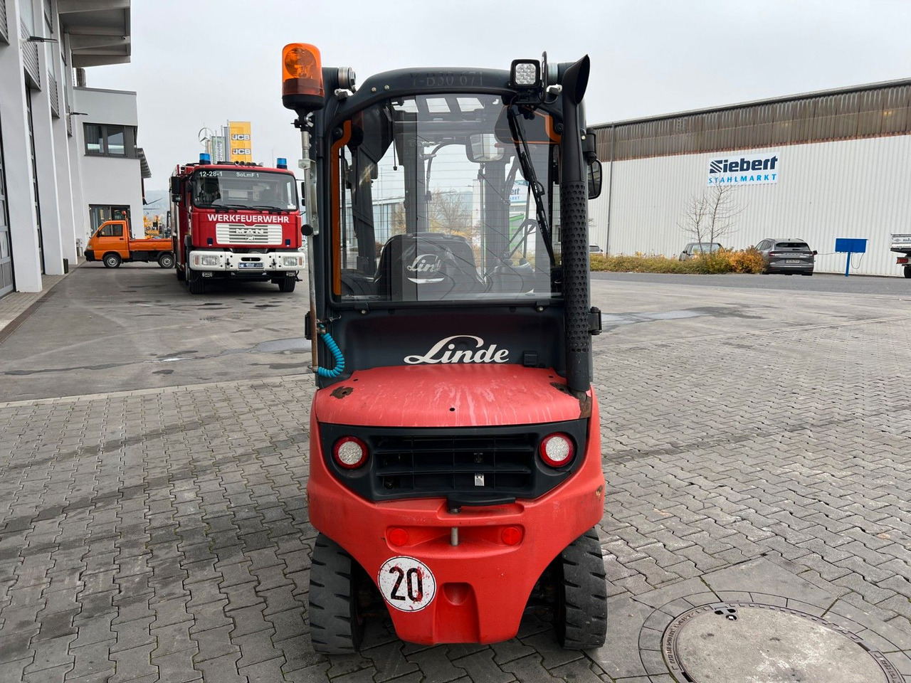 Linde H14D-01 / Triplex: 4.60m! / SS / nur 1.672h! - Carretilla elevadora diésel: foto 5 Linde H14D-01 / Triplex: 4.60m! / SS / nur 1.672h! - Carretilla elevadora diésel: foto 5