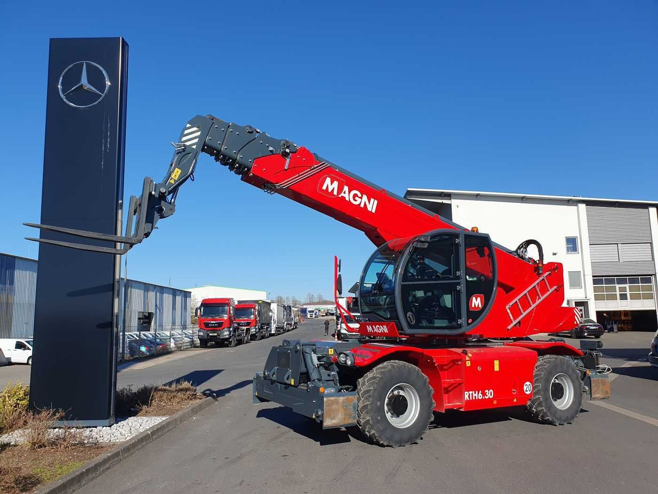 Magni RTH 6.30 Roto + Funk + Klima / nur 119h! - Cargadora de ruedas: foto 1 Magni RTH 6.30 Roto + Funk + Klima / nur 119h! - Cargadora de ruedas: foto 1