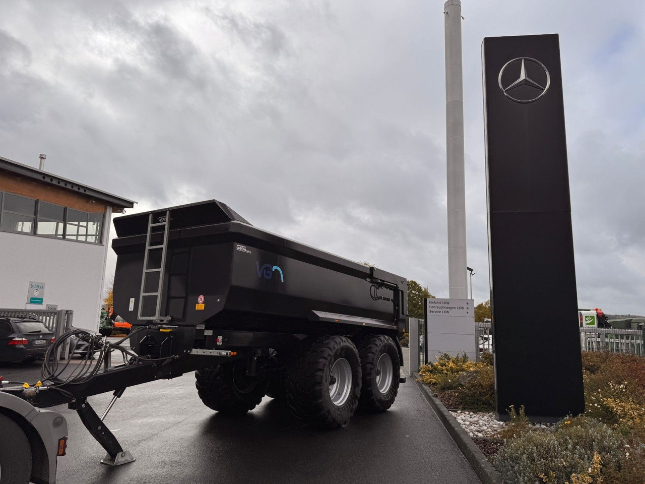 Van Ginkel Machines Agrarkipper - Remolque: foto 1 Van Ginkel Machines Agrarkipper - Remolque: foto 1