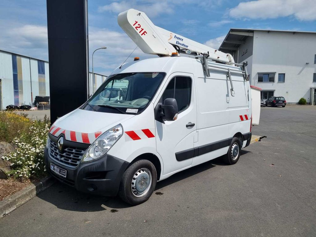 Renault Master 2.3 dCi / France Elevateur 121FCC, 12,5m Renault Master 2.3 dCi / France Elevateur 121FCC, 12,5m - Camión con plataforma elevadora, Furgoneta: foto 3 Renault Master 2.3 dCi / France Elevateur 121FCC, 12,5m Renault Master 2.3 dCi / France Elevateur 121FCC, 12,5m - Camión con plataforma elevadora, Furgoneta: foto 3
