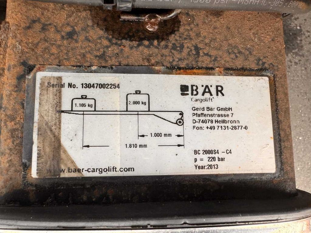 Remolque frigorífico Rohr RZK/18 IV Carrier LBW 2.000kg Durchlade: foto 12