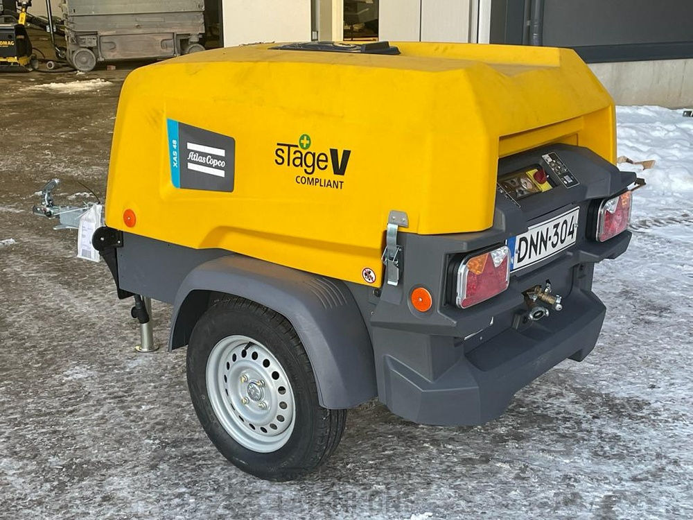 Atlas Copco XAS 48 StV Vaunukompressori UUSI - Compresor de aire: foto 2 Atlas Copco XAS 48 StV Vaunukompressori UUSI - Compresor de aire: foto 2