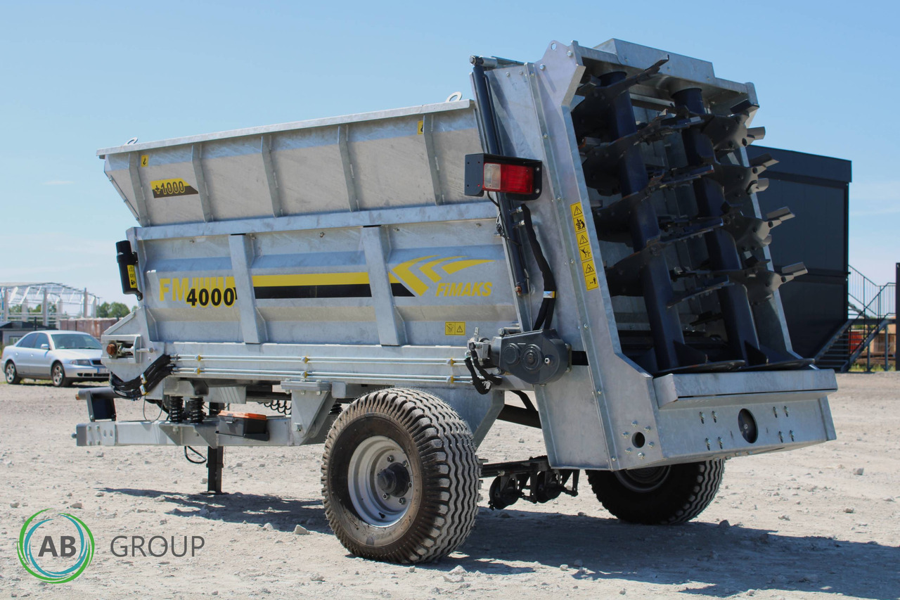 Fimaks FMGR 5 ton manure spreader - Esparcidor de estiércol: foto 3 Fimaks FMGR 5 ton manure spreader - Esparcidor de estiércol: foto 3