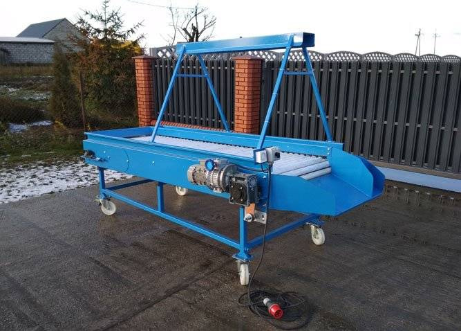 Macius S-250 roller selection table - Equipo poscosecha: foto 1 Macius S-250 roller selection table - Equipo poscosecha: foto 1