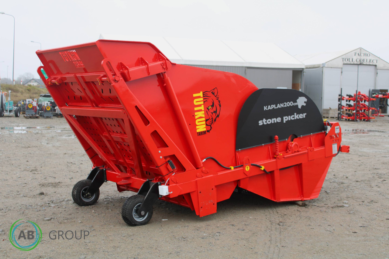 Stone picker Tutkun Kaplan 2 m - Equipo para trabajo del suelo: foto 4 Stone picker Tutkun Kaplan 2 m - Equipo para trabajo del suelo: foto 4