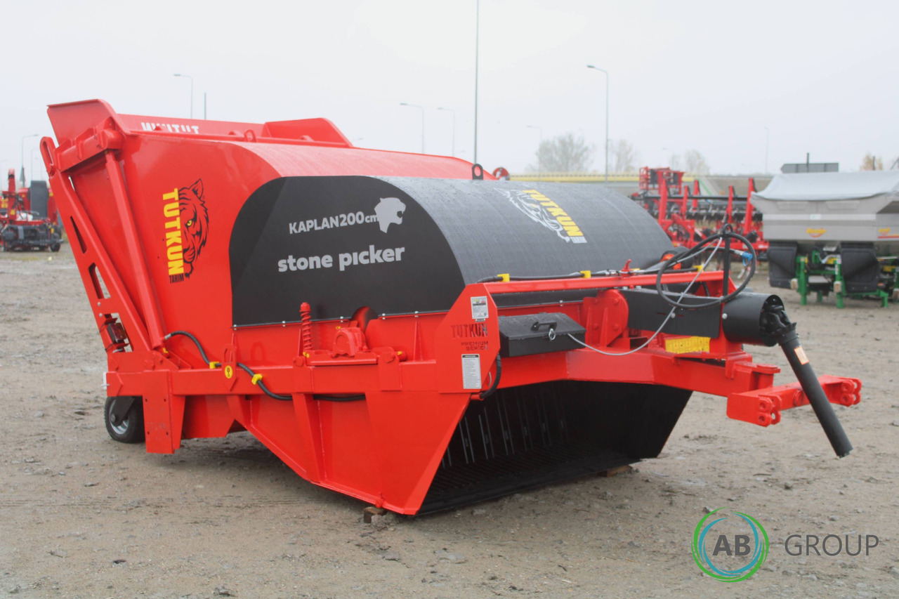 Stone picker Tutkun Kaplan 2 m - Equipo para trabajo del suelo: foto 1 Stone picker Tutkun Kaplan 2 m - Equipo para trabajo del suelo: foto 1