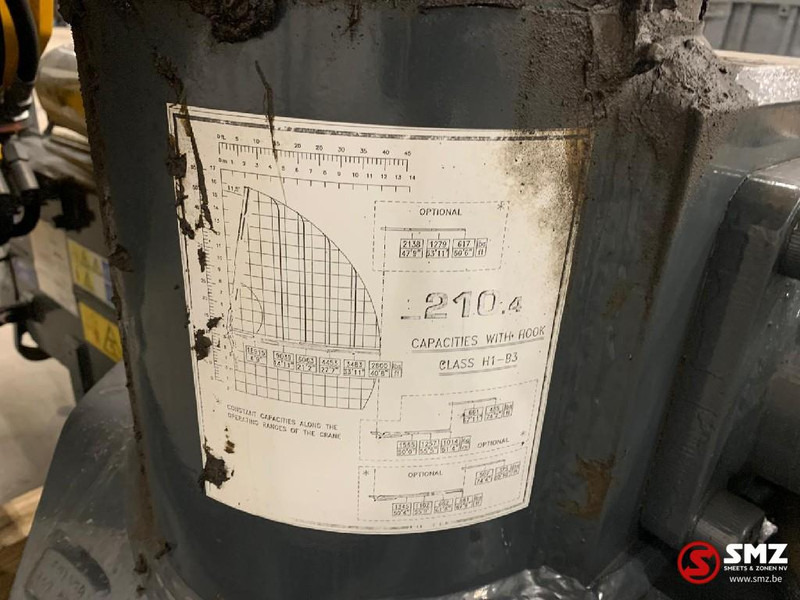 Copma Occ Autolaadkraan Copma 210 - 4 + JIB - Brazo para Equipo de manutención: foto 5 Copma Occ Autolaadkraan Copma 210 - 4 + JIB - Brazo para Equipo de manutención: foto 5