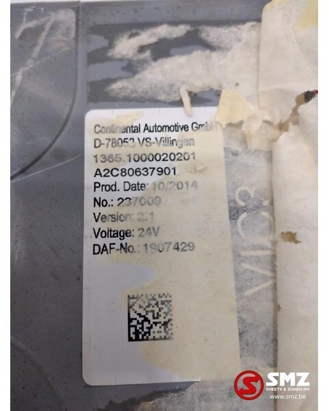 DAF Occ Ecu Daf XF euro 6 VIC3 1907429 - Unidad de control para Camión: foto 2 DAF Occ Ecu Daf XF euro 6 VIC3 1907429 - Unidad de control para Camión: foto 2