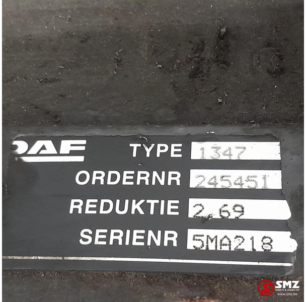 DAF Occ differentiëel 1347 i=2,69 DAF - Diferencial para Camión: foto 5 DAF Occ differentiëel 1347 i=2,69 DAF - Diferencial para Camión: foto 5