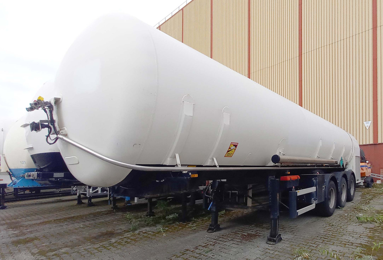 GOFA Gas tank semi-trailer cryogenic used for nitrogen, argon, oxygen, LIN, LOX, LAR - Semirremolque cisterna: foto 2 GOFA Gas tank semi-trailer cryogenic used for nitrogen, argon, oxygen, LIN, LOX, LAR - Semirremolque cisterna: foto 2