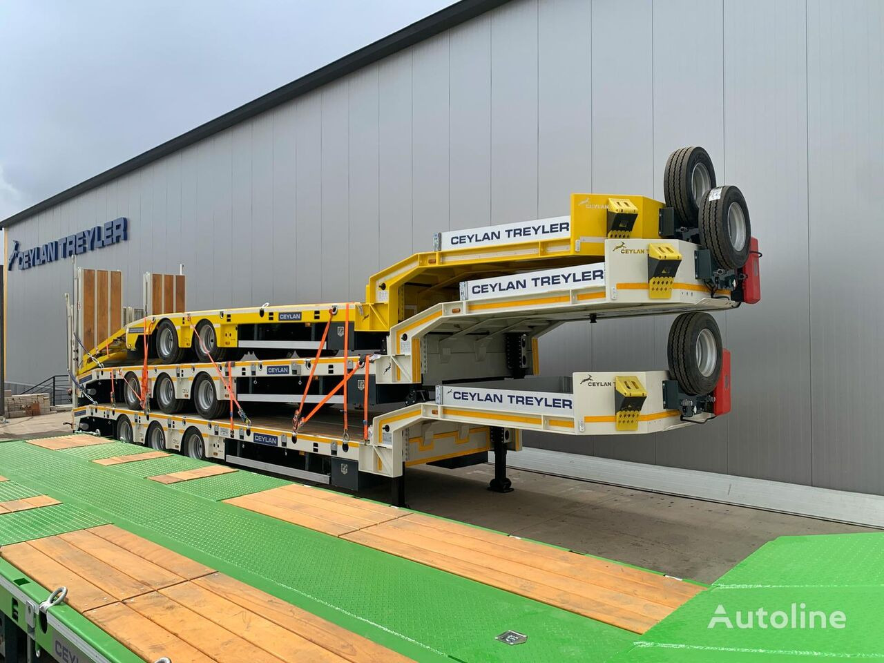 CEYLAN 2 AXLES STANDART & EXTENDABLE LOWBED - Semirremolque góndola rebajadas: foto 5 CEYLAN 2 AXLES STANDART & EXTENDABLE LOWBED - Semirremolque góndola rebajadas: foto 5
