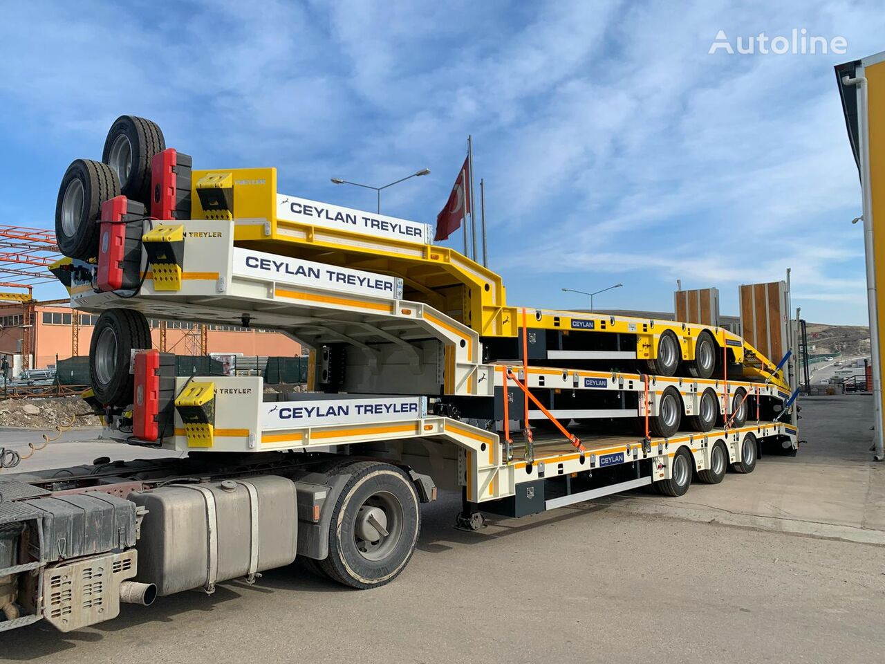 CEYLAN 2 AXLES STANDART & EXTENDABLE LOWBED - Semirremolque góndola rebajadas: foto 4 CEYLAN 2 AXLES STANDART & EXTENDABLE LOWBED - Semirremolque góndola rebajadas: foto 4