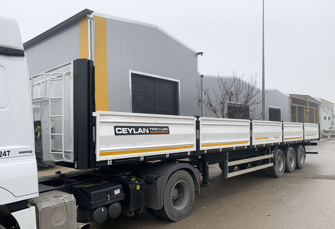 CEYLAN 3 AXLES FLATBED&PLATFORM WITH SIDE COVER - Semirremolque plataforma/ Caja abierta: foto 2 CEYLAN 3 AXLES FLATBED&PLATFORM WITH SIDE COVER - Semirremolque plataforma/ Caja abierta: foto 2