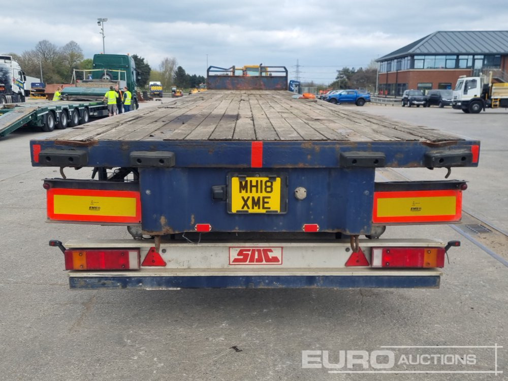 2005 SDC Trailer Tri Axle Extendable Flatbed Trailer - Semirremolque plataforma/ Caja abierta: foto 4 2005 SDC Trailer Tri Axle Extendable Flatbed Trailer - Semirremolque plataforma/ Caja abierta: foto 4