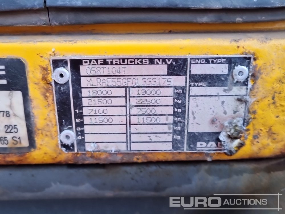 Camión portacontenedor de cadenas 2007 DAF LF: foto 49 Camión portacontenedor de cadenas 2007 DAF LF: foto 49