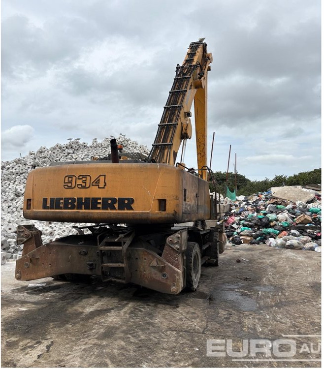 2007 Liebherr A934C Litronic - Excavadora de ruedas: foto 4 2007 Liebherr A934C Litronic - Excavadora de ruedas: foto 4