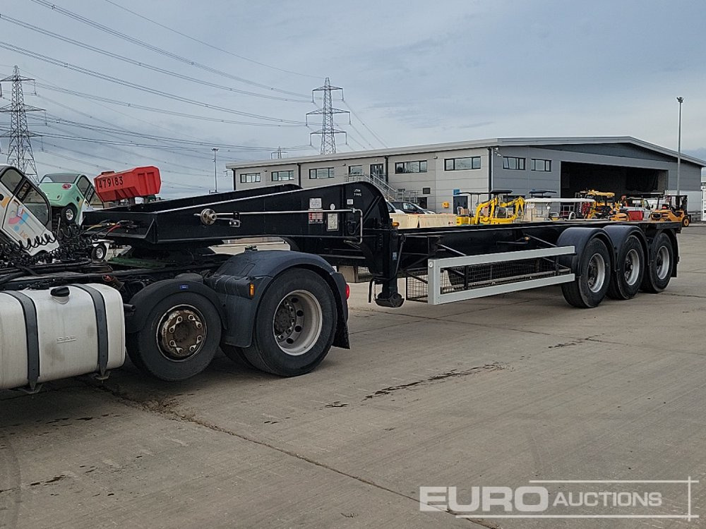 2007 SDC Trailers Ltd Tri Axle Skeleton Trailer, Twist Locks - Semirremolque plataforma/ Caja abierta: foto 1 2007 SDC Trailers Ltd Tri Axle Skeleton Trailer, Twist Locks - Semirremolque plataforma/ Caja abierta: foto 1