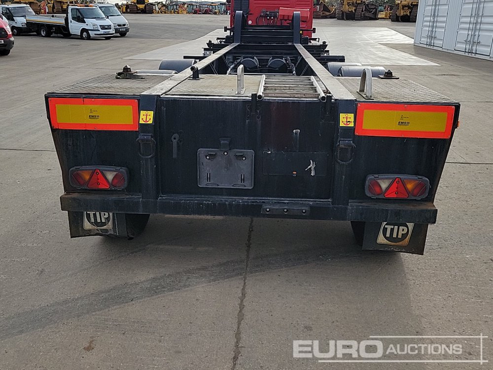 2007 SDC Trailers Ltd Tri Axle Skeleton Trailer, Twist Locks - Semirremolque plataforma/ Caja abierta: foto 4 2007 SDC Trailers Ltd Tri Axle Skeleton Trailer, Twist Locks - Semirremolque plataforma/ Caja abierta: foto 4