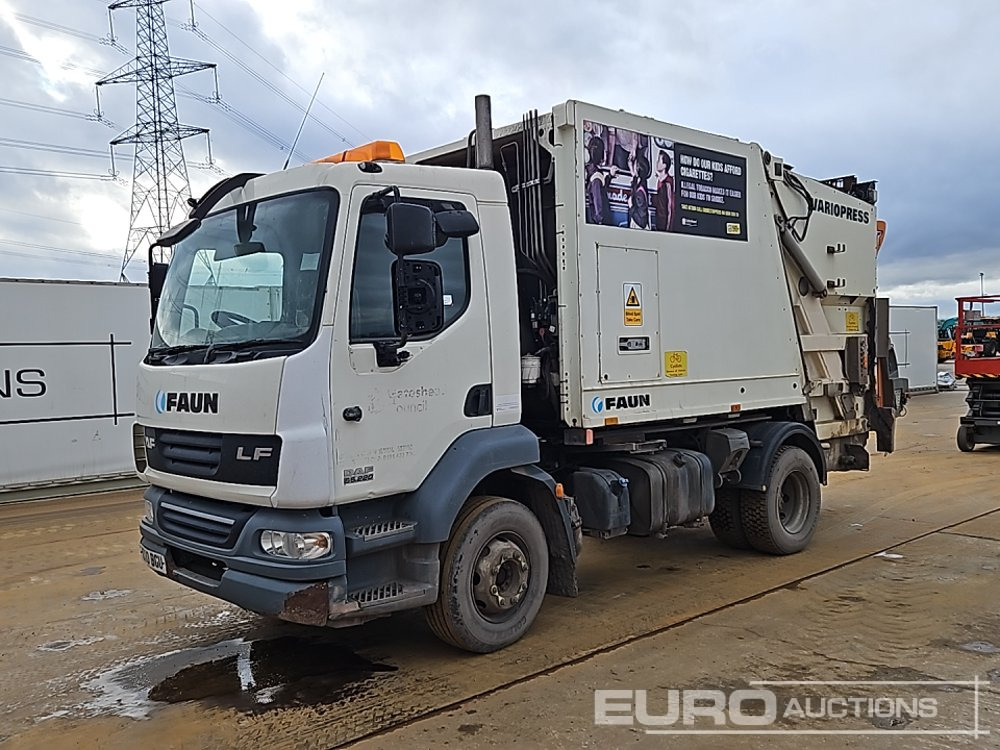 2010 DAF LF55.220 - Camión de basura: foto 1 2010 DAF LF55.220 - Camión de basura: foto 1