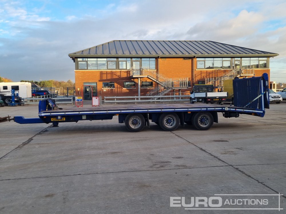 2010 Donbur Tri Axle Drawbar Low Loader Trailer, Winch, Hydraulic Ramp - Remolque góndola rebajadas: foto 2 2010 Donbur Tri Axle Drawbar Low Loader Trailer, Winch, Hydraulic Ramp - Remolque góndola rebajadas: foto 2