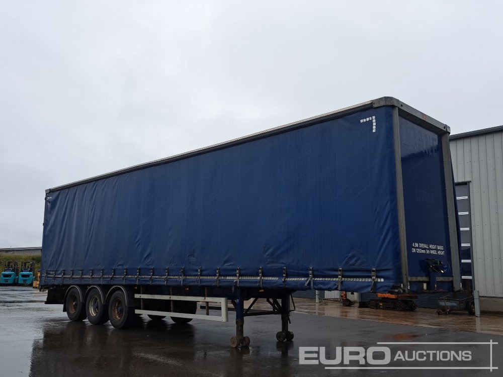 2012 SDC 45' Tri Axle Flat Trailer, BPW Axles - Semirremolque lona: foto 4 2012 SDC 45' Tri Axle Flat Trailer, BPW Axles - Semirremolque lona: foto 4
