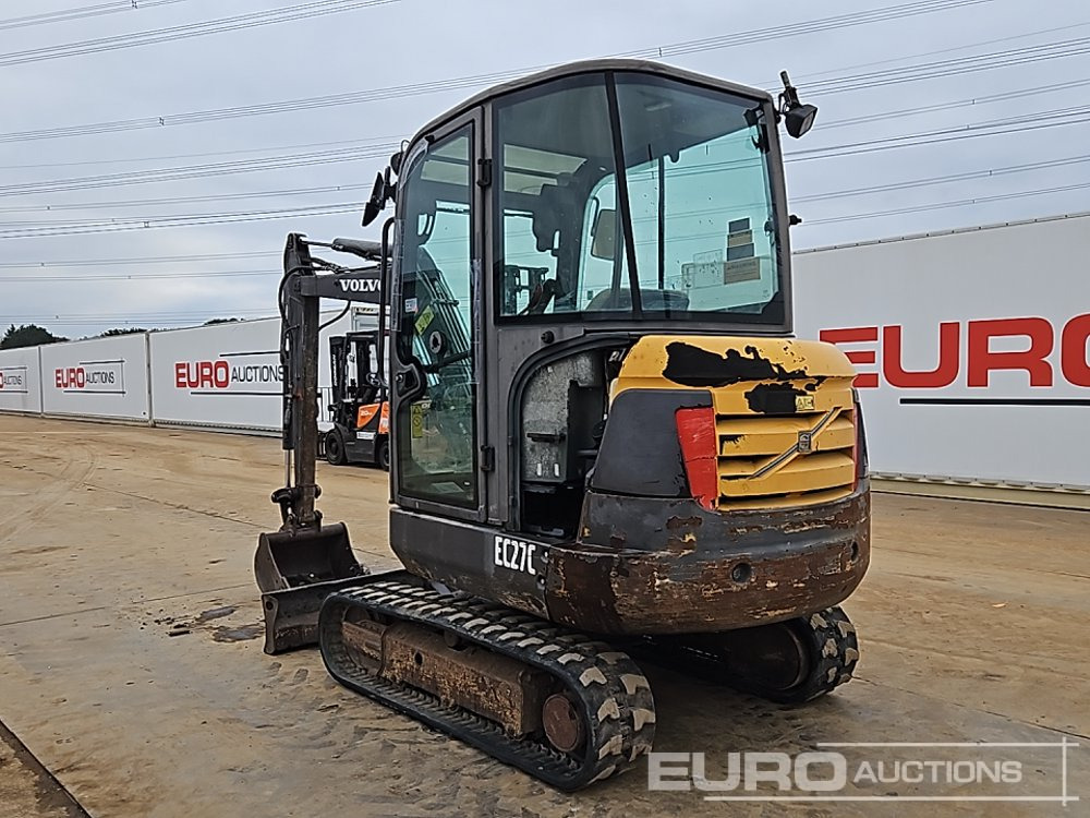 2012 Volvo EC27C - Miniexcavadora: foto 3 2012 Volvo EC27C - Miniexcavadora: foto 3