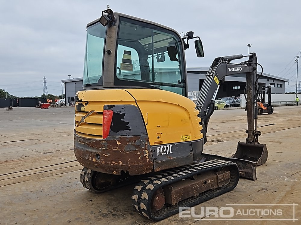 2012 Volvo EC27C - Miniexcavadora: foto 5 2012 Volvo EC27C - Miniexcavadora: foto 5