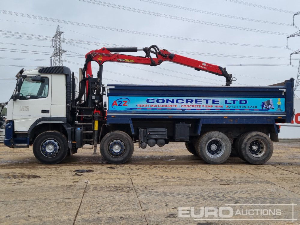 2012 Volvo FMX420 - Camión volquete, Camión grúa: foto 2 2012 Volvo FMX420 - Camión volquete, Camión grúa: foto 2
