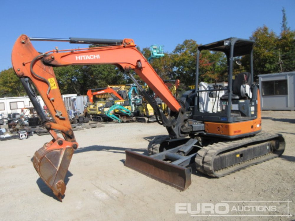 2013 Hitachi ZX40U-5A Rubber Tracks, Blade, Offset, Piped, Bucket - Miniexcavadora: foto 1 2013 Hitachi ZX40U-5A Rubber Tracks, Blade, Offset, Piped, Bucket - Miniexcavadora: foto 1