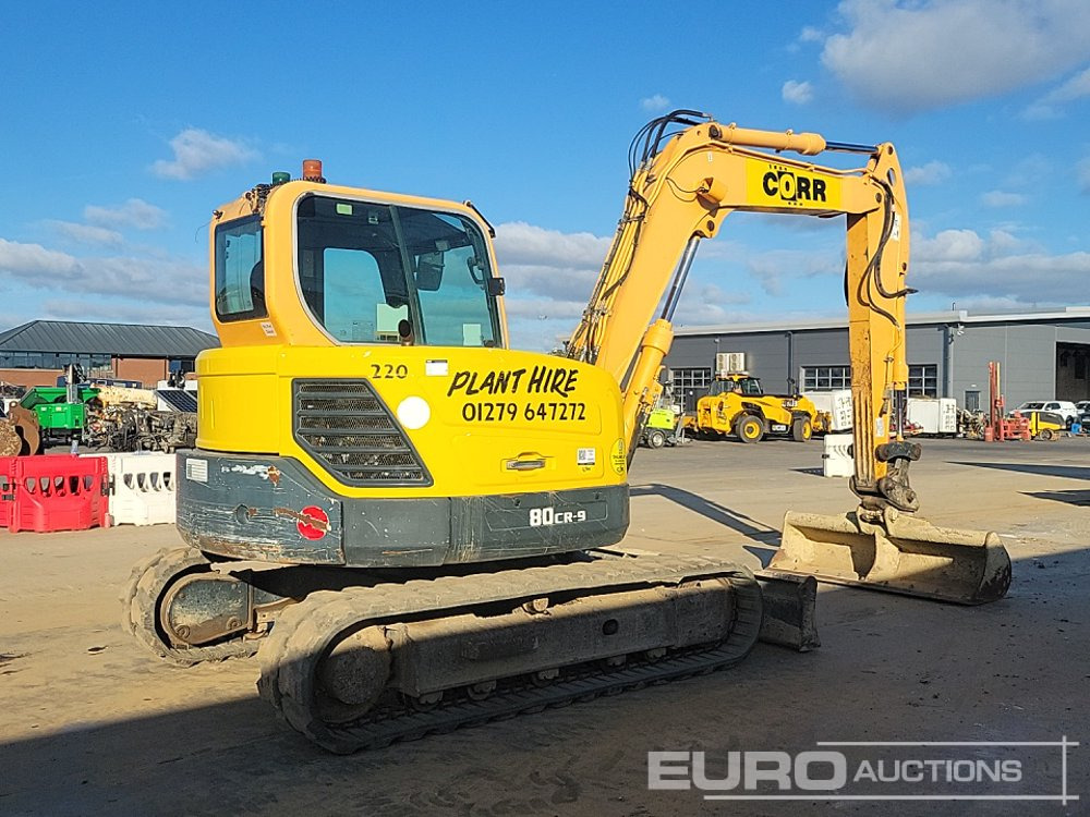 2014 Hyundai R80CR-9 - Miniexcavadora: foto 5 2014 Hyundai R80CR-9 - Miniexcavadora: foto 5