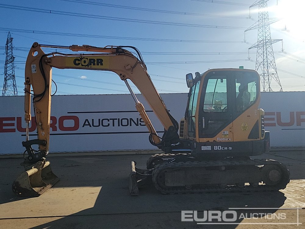 2014 Hyundai R80CR-9 - Miniexcavadora: foto 2 2014 Hyundai R80CR-9 - Miniexcavadora: foto 2
