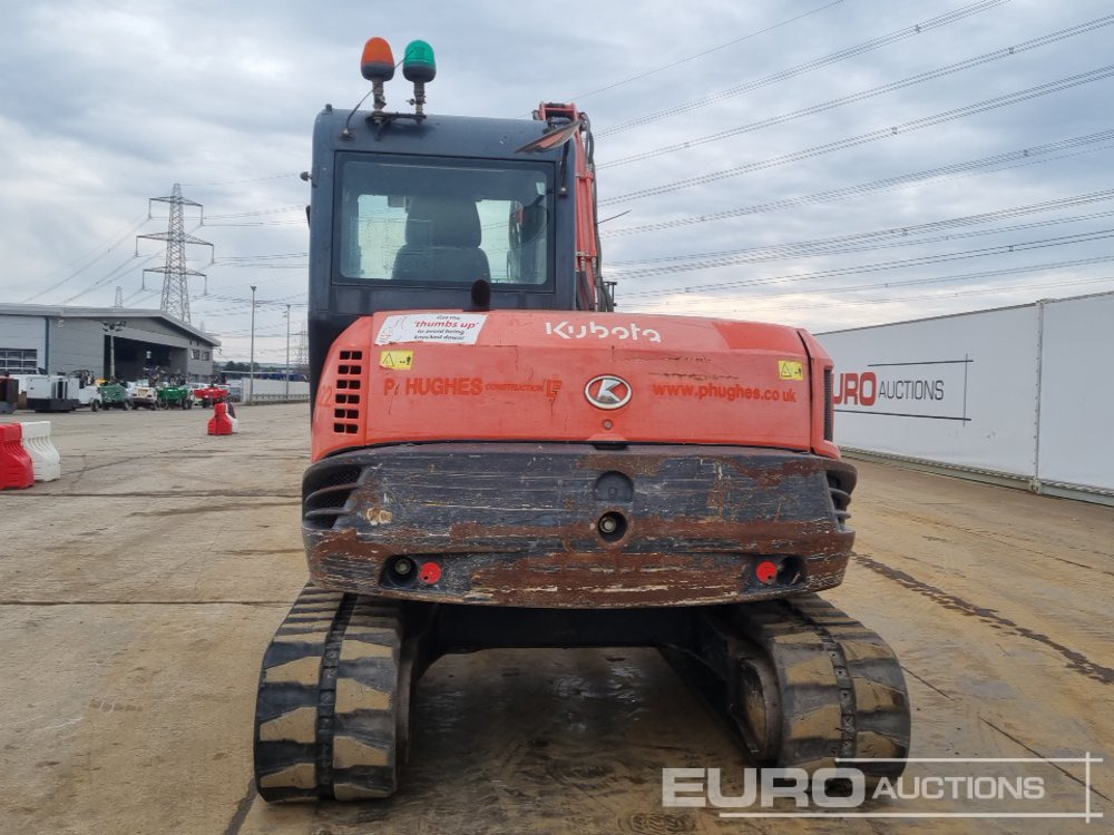 2014 Kubota KX080-4 - Miniexcavadora: foto 4 2014 Kubota KX080-4 - Miniexcavadora: foto 4