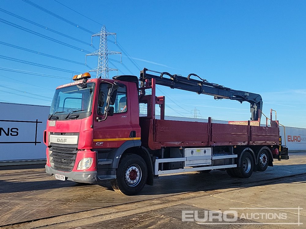 2015 DAF CF290 - Camión caja abierta: foto 1 2015 DAF CF290 - Camión caja abierta: foto 1