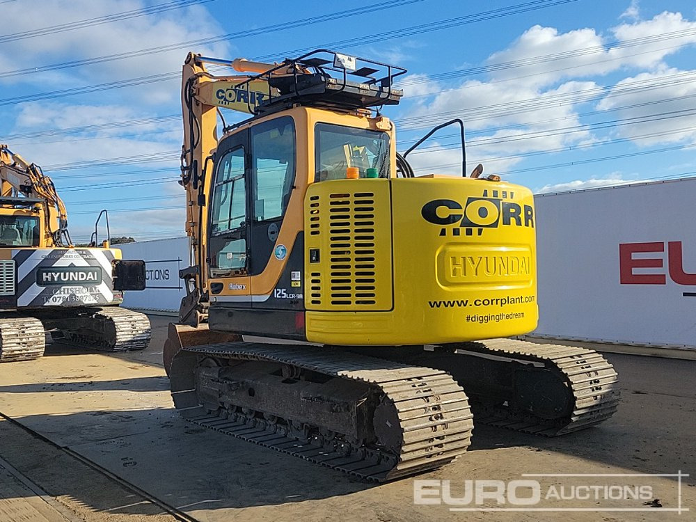 2015 Hyundai R125LCR-9A - Excavadora de cadenas: foto 3 2015 Hyundai R125LCR-9A - Excavadora de cadenas: foto 3