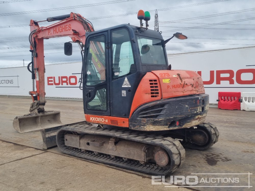 2015 Kubota KX080-4 - Miniexcavadora: foto 3 2015 Kubota KX080-4 - Miniexcavadora: foto 3