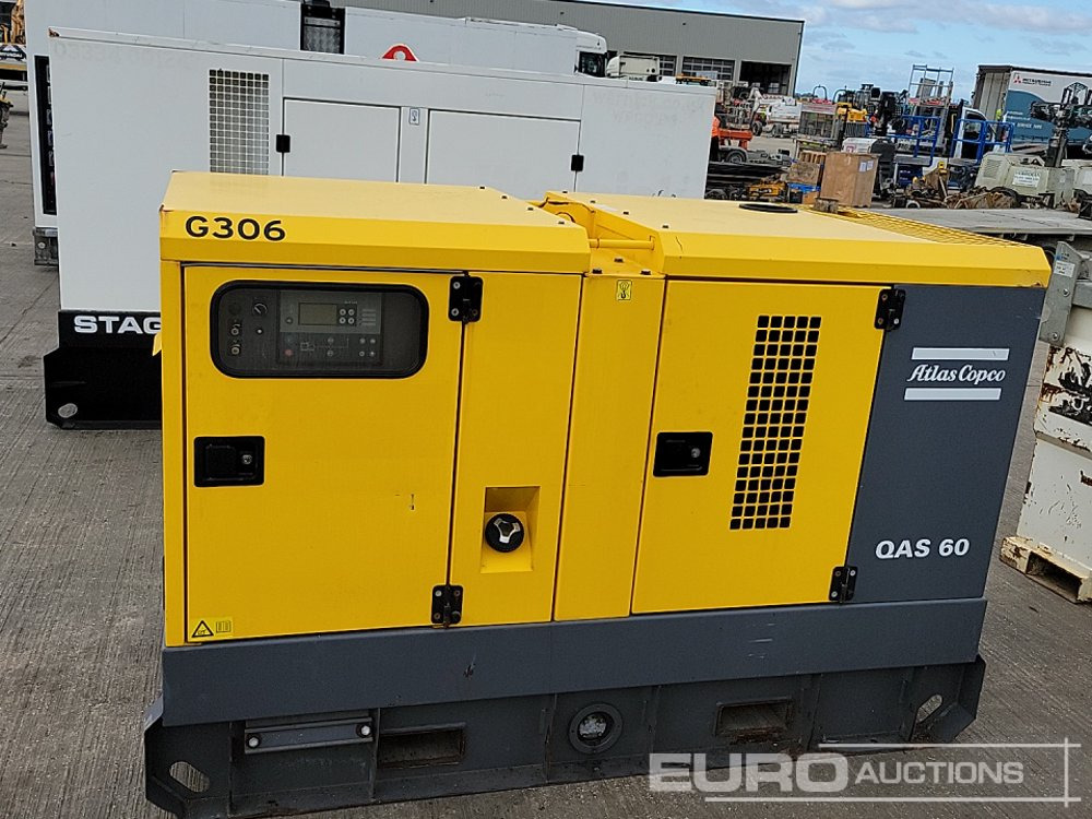 2016 Atlas Copco QAS 60 - Generador industriale: foto 2 2016 Atlas Copco QAS 60 - Generador industriale: foto 2