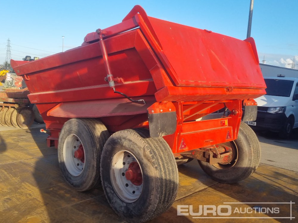 2016 Herbst Twin Axle Draw Bar Dump Trailer, Hydraulic Tailgate - Remolque agrícola: foto 3 2016 Herbst Twin Axle Draw Bar Dump Trailer, Hydraulic Tailgate - Remolque agrícola: foto 3