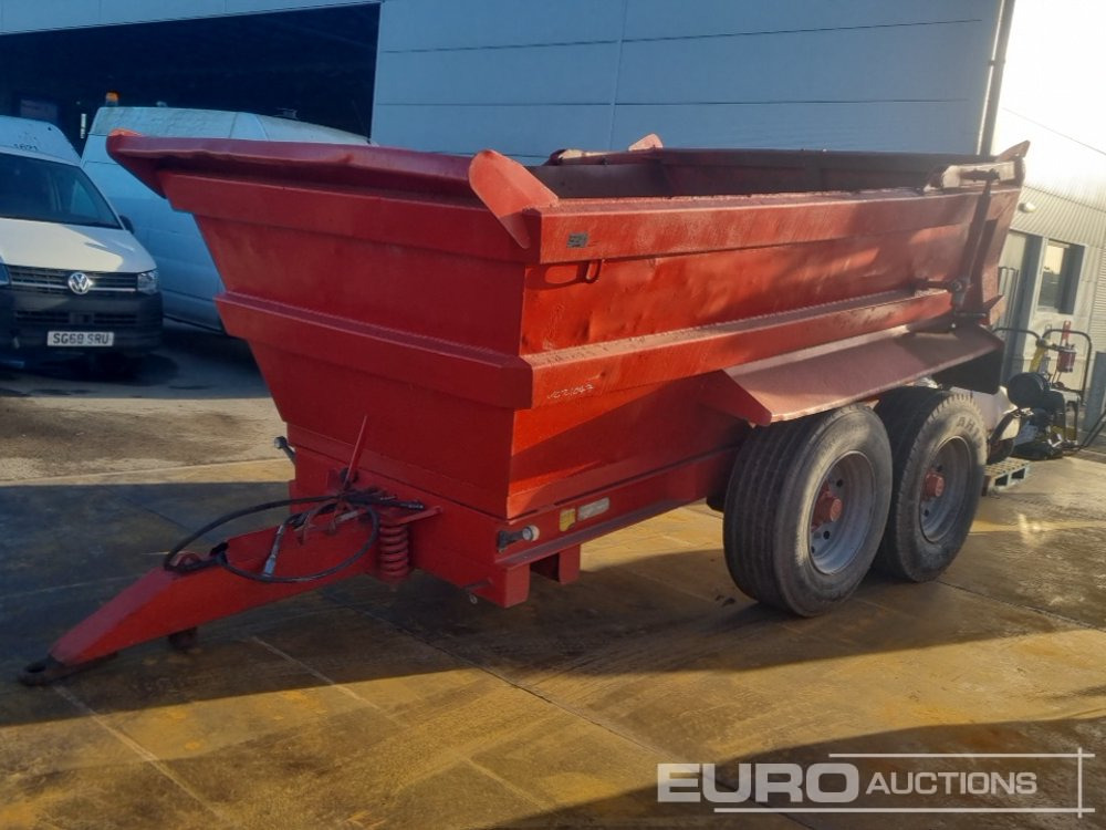 2016 Herbst Twin Axle Draw Bar Dump Trailer, Hydraulic Tailgate - Remolque agrícola: foto 1 2016 Herbst Twin Axle Draw Bar Dump Trailer, Hydraulic Tailgate - Remolque agrícola: foto 1