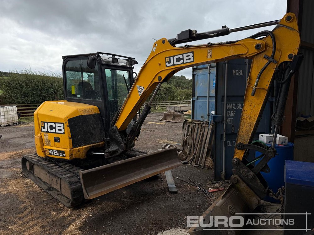2016 JCB 48Z-1 - Miniexcavadora: foto 3 2016 JCB 48Z-1 - Miniexcavadora: foto 3