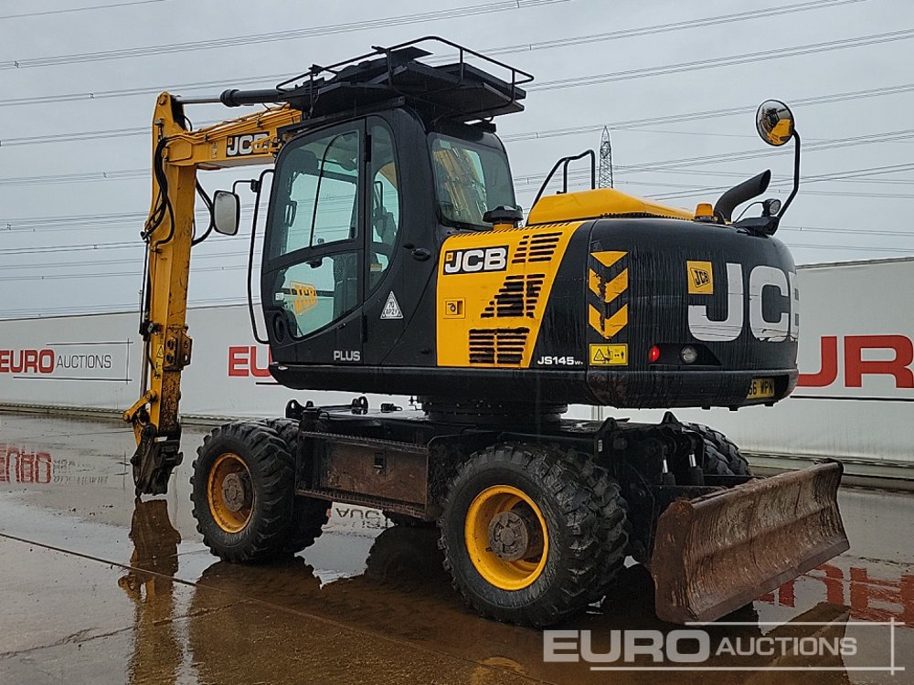 2016 JCB JS145W - Excavadora de ruedas: foto 3 2016 JCB JS145W - Excavadora de ruedas: foto 3