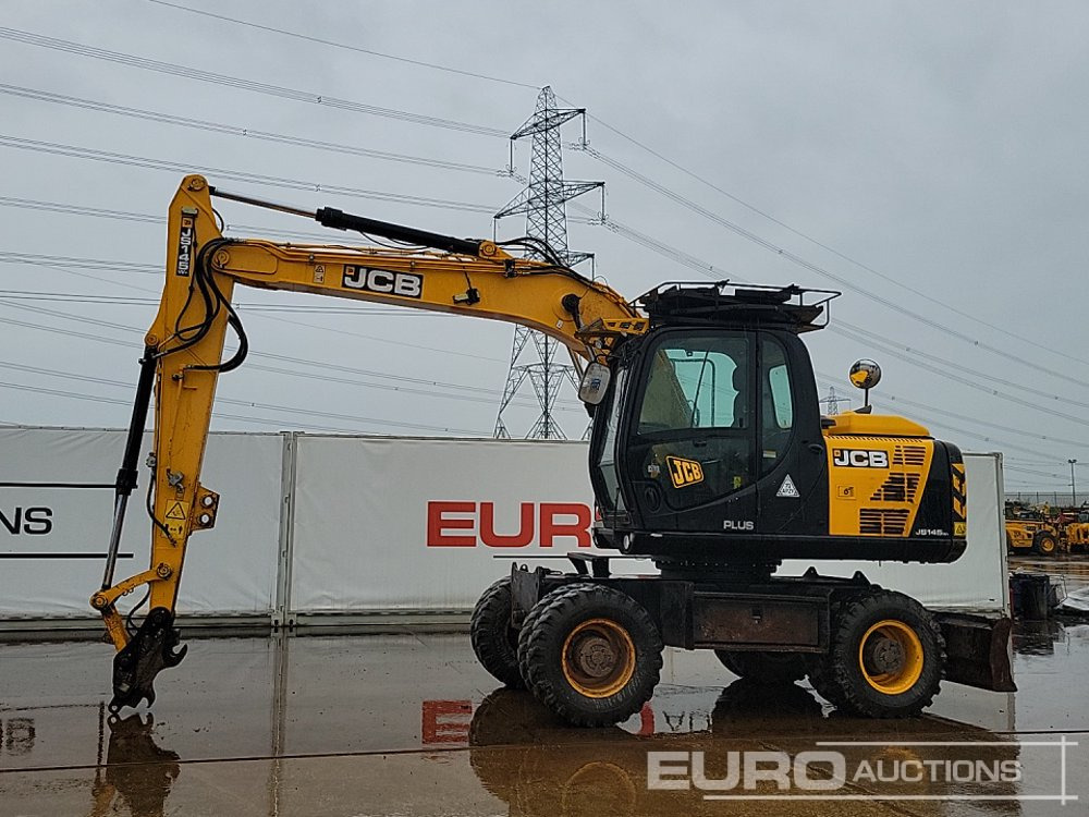 2016 JCB JS145W - Excavadora de ruedas: foto 2 2016 JCB JS145W - Excavadora de ruedas: foto 2