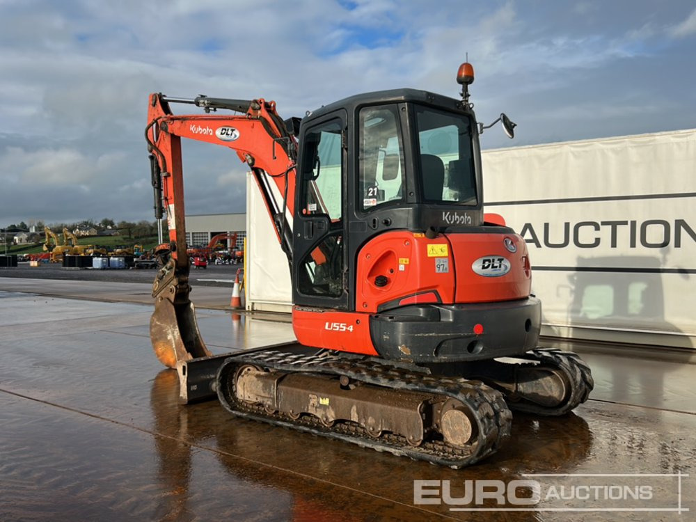 2016 Kubota U55-4 - Miniexcavadora: foto 3 2016 Kubota U55-4 - Miniexcavadora: foto 3